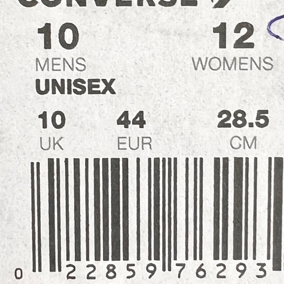 NWT Converse Chuck Taylor All Star Men’s Shoes - Picture 6 of 6